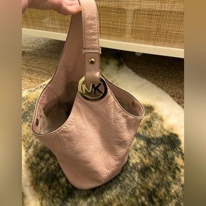Michael Kors light pink Leather Satchel